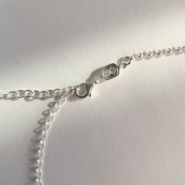 Renata Chain in Silver - Veneka-Sustainable-Ethical--Astor & Orion Drop Ship