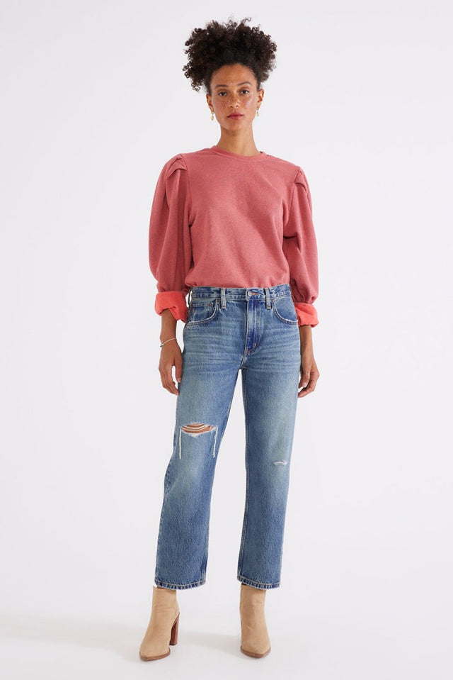 Rhea Midrise Straight - Arctic Storm - Veneka-Sustainable-Ethical-denim-Etica Denim Drop Ship