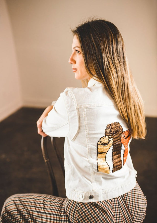 Rights for All Jacket "Prism Collection" - Veneka-Sustainable-Ethical-Jackets-Montie and Joie Drop Ship