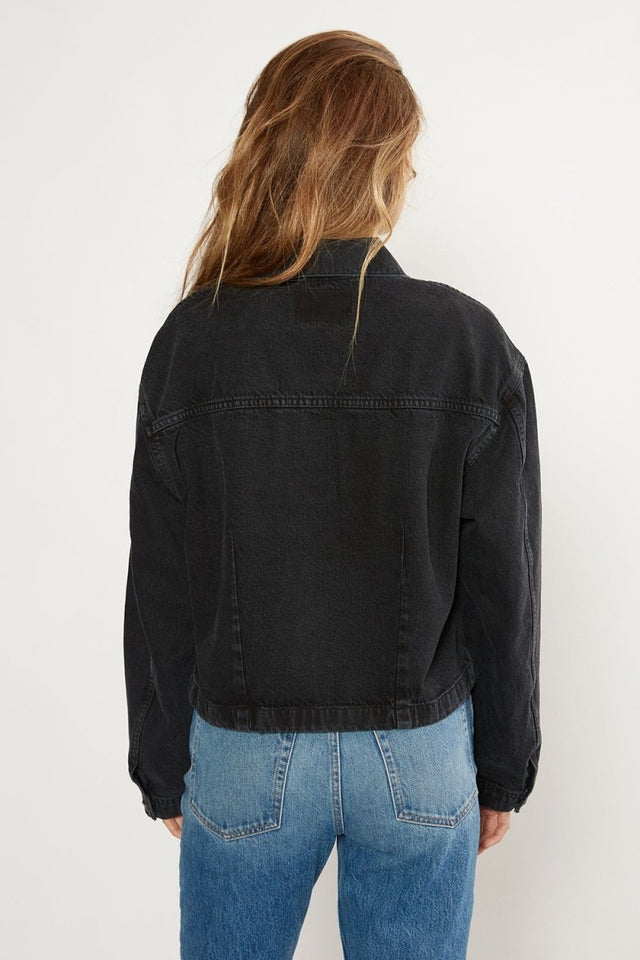 Rive Workwear Jacket- Obsidian - Veneka-Sustainable-Ethical-Jackets-Etica Denim Drop Ship