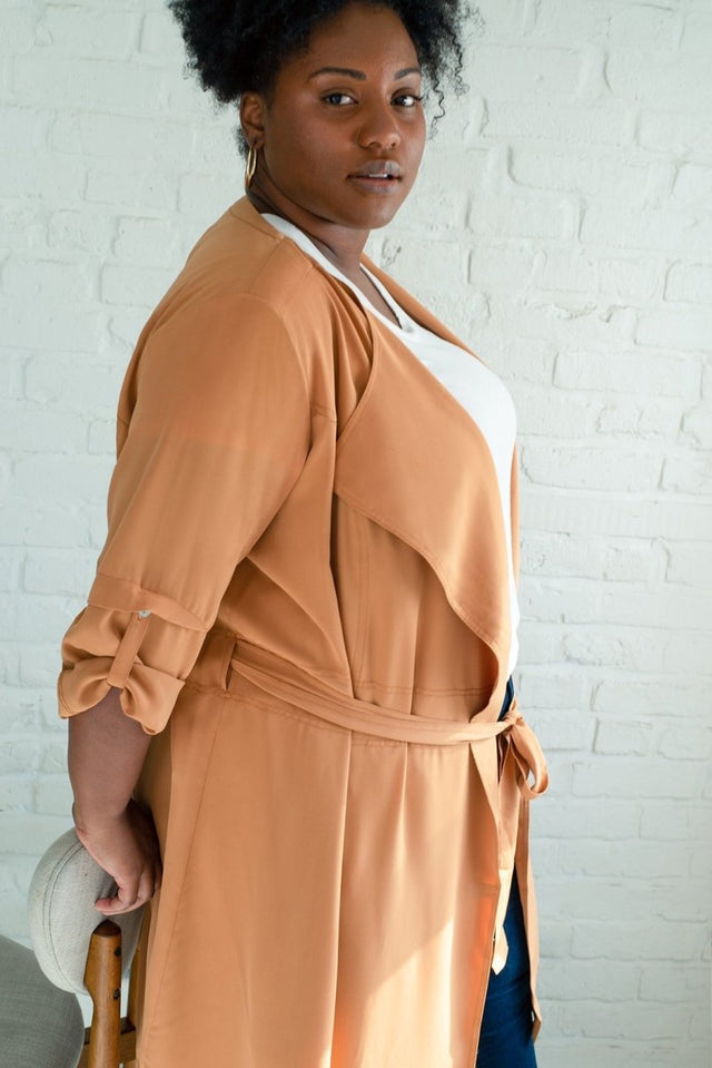 Riverside Jacket 2.0 in Camel - Veneka-Sustainable-Ethical-Jackets-Hours Drop Ship