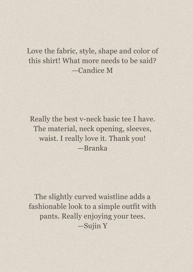 Robin V-Neck Tee in Ice Gray - Veneka-Sustainable-Ethical-Tops-Graceful District Drop Ship