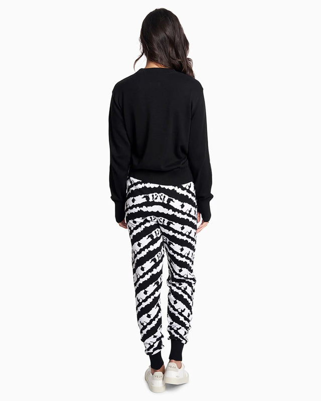 Rosario Love Pullover in Black - Veneka-Sustainable-Ethical-Tops-YesAnd Drop Ship