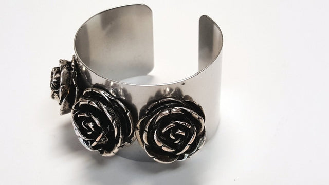 Rose Cuff - Veneka-Sustainable-Ethical-Jewelry-Stella Lucchi Drop Ship