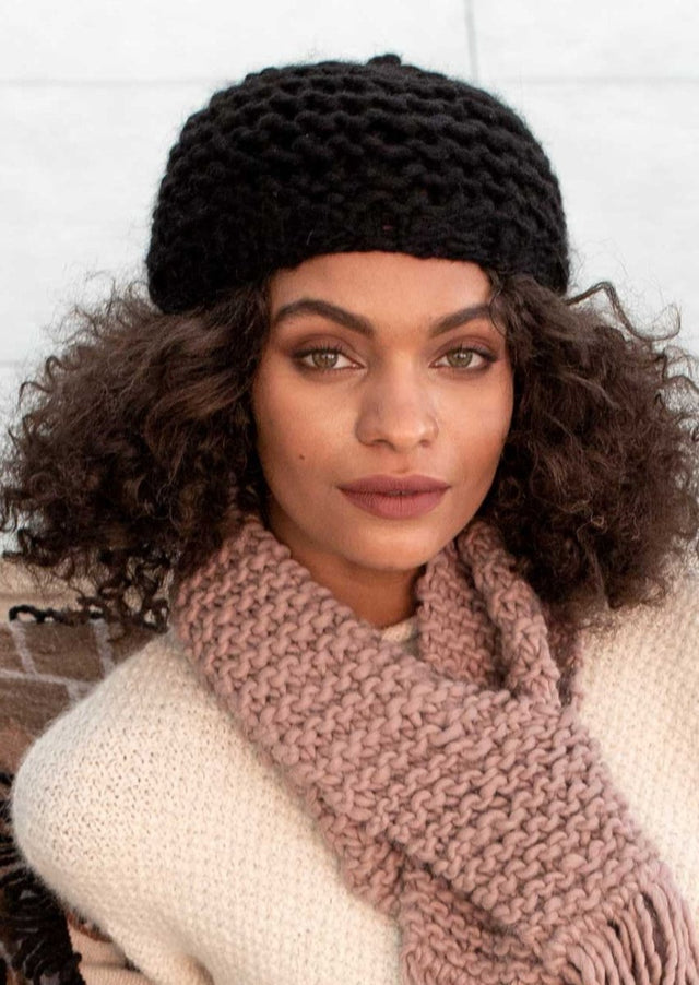 Santa Clara Hat in Black - Veneka-Sustainable-Ethical-Other-Indigenous Drop Ship