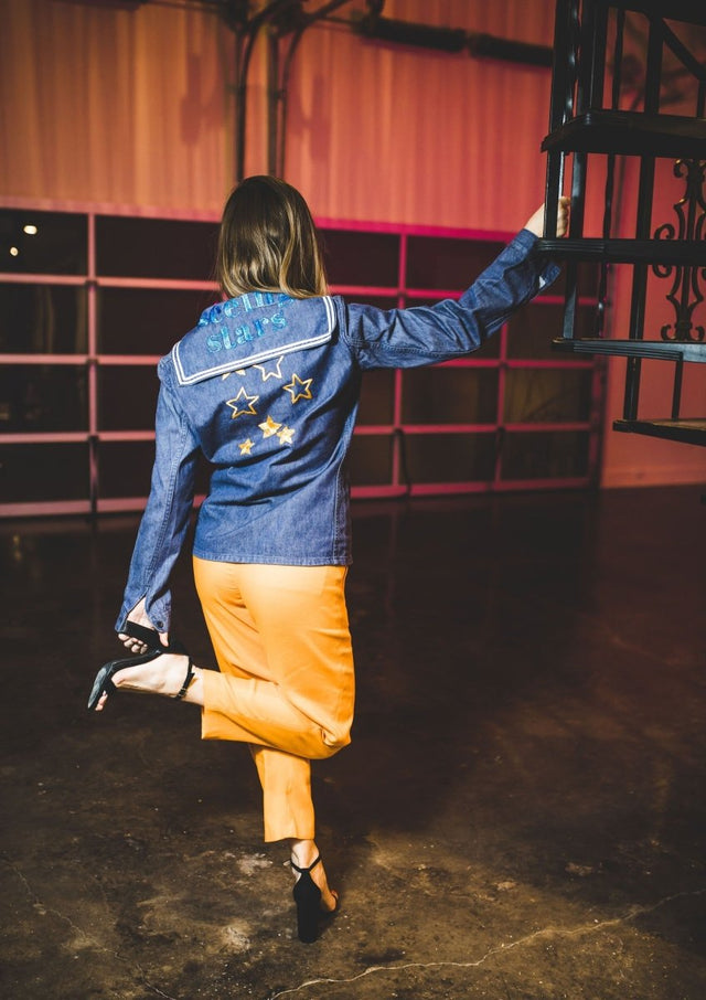 Seeing Stars Sailor Blouse "Prism Collection" - Veneka-Sustainable-Ethical-Tops-Montie and Joie Drop Ship