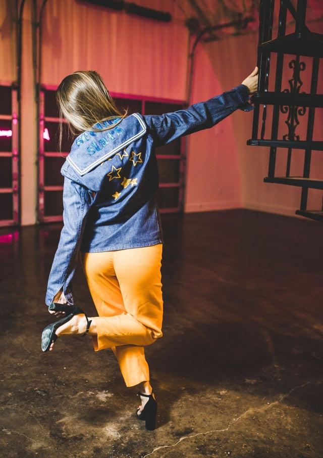 Seeing Stars Sailor Blouse "Prism Collection" - Veneka-Sustainable-Ethical-Tops-Montie and Joie Drop Ship