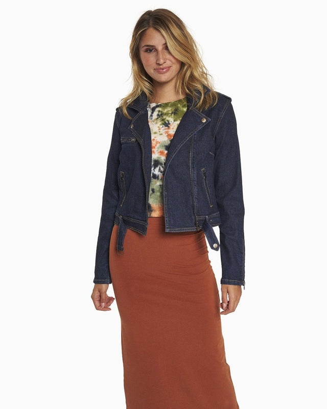 Simone Midi Skirt in Black - Veneka-Sustainable-Ethical-Bottoms-YesAnd Drop Ship