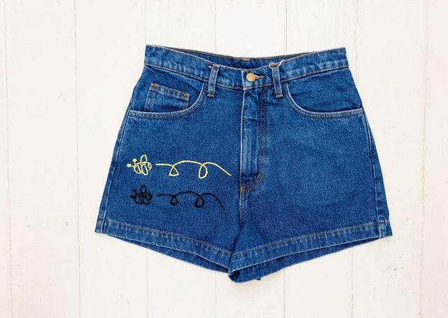 Sweet Bees Shorts "Prism Collection" - Veneka-Sustainable-Ethical-Bottoms-Montie and Joie Drop Ship
