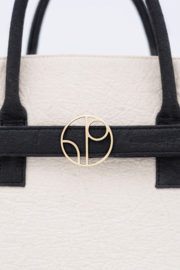 Sydney Handbag in Latte - Veneka-Sustainable-Ethical-Bag-1 People Drop Ship