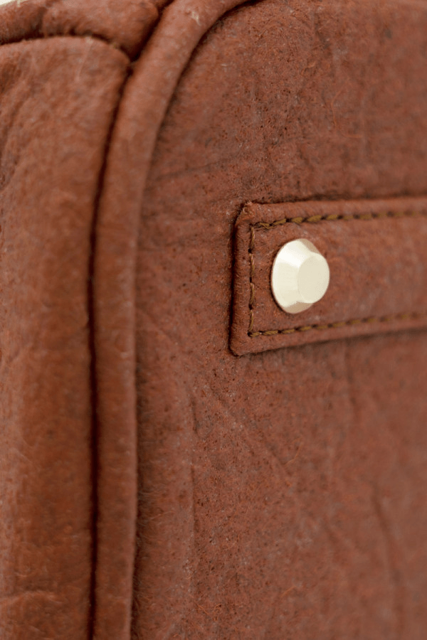 Sydney Piñatex Bag in Mocha - Veneka-Sustainable-Ethical-Bag-1 People Drop Ship