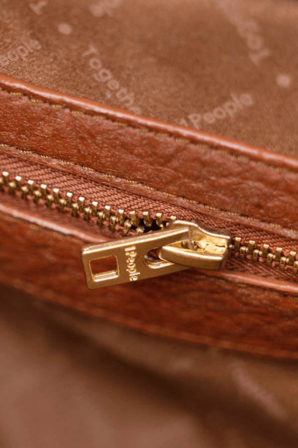 Sydney Piñatex Bag in Mocha - Veneka-Sustainable-Ethical-Bag-1 People Drop Ship