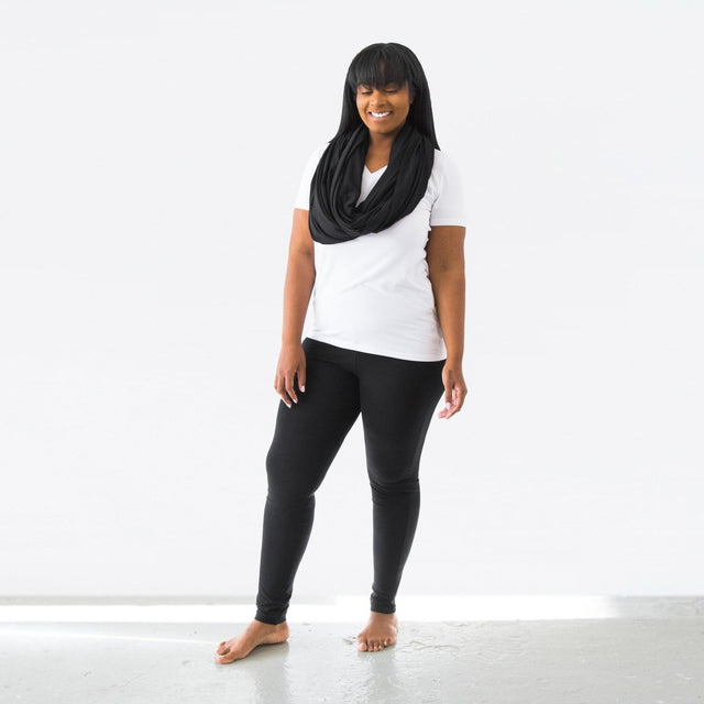 The Chrysalis Cardi - Maxi in Black - Veneka-Sustainable-Ethical-Jackets-Encircled Drop Ship