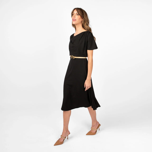 The Evolve Slip Dress in Black - Final Sale - Veneka-Sustainable-Ethical-Dresses-Encircled Drop Ship