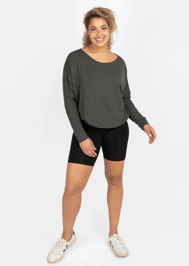 The Fair Bike Shorts in Black - Final Sale - Veneka-Sustainable-Ethical-Bottoms-Encircled Drop Ship