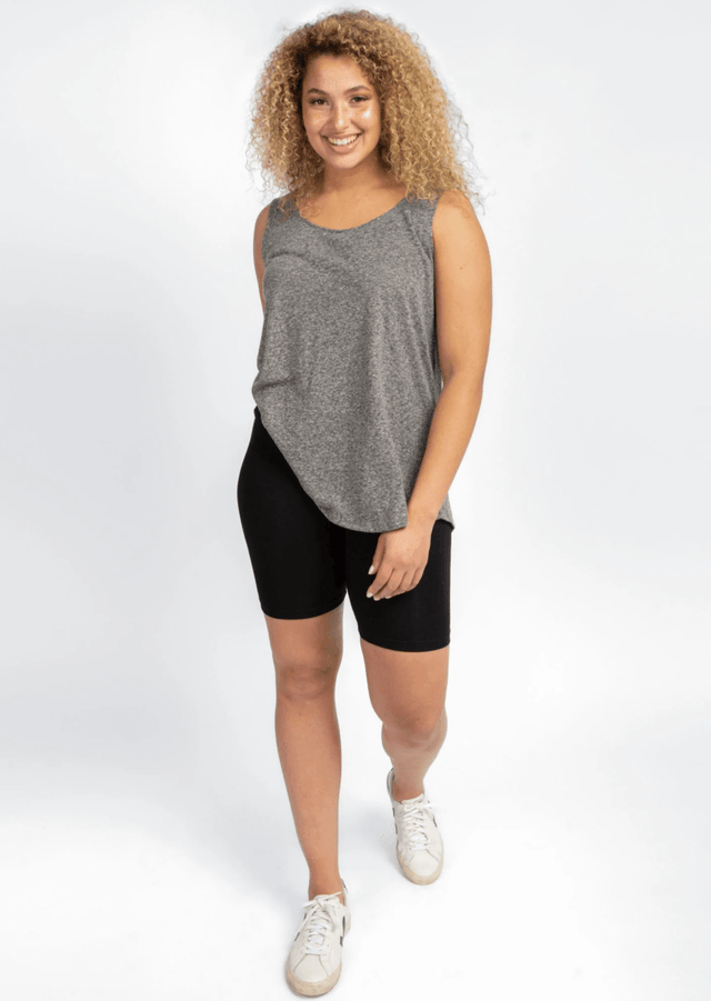 The Fair Bike Shorts in Black - Final Sale - Veneka-Sustainable-Ethical-Bottoms-Encircled Drop Ship
