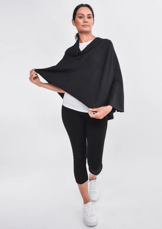 The Renew Shawl in Cinnamon - Veneka-Sustainable-Ethical-Tops-Encircled Drop Ship