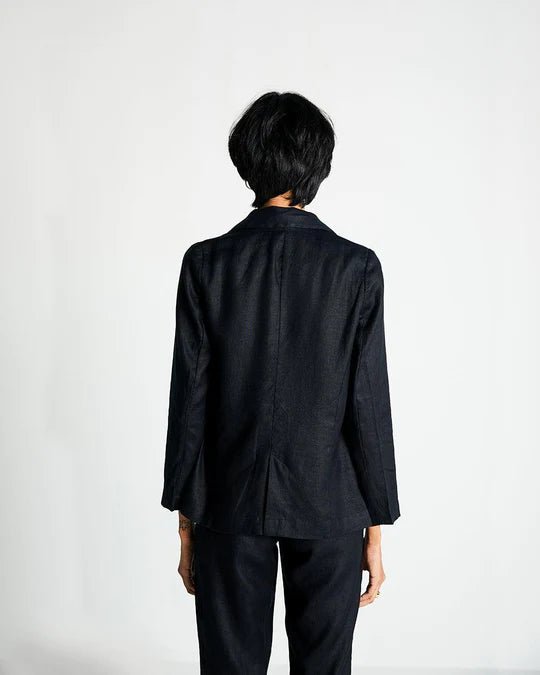 The She's Everything Blazer in Black - Veneka-Sustainable-Ethical-Jackets-Reistor Drop Ship