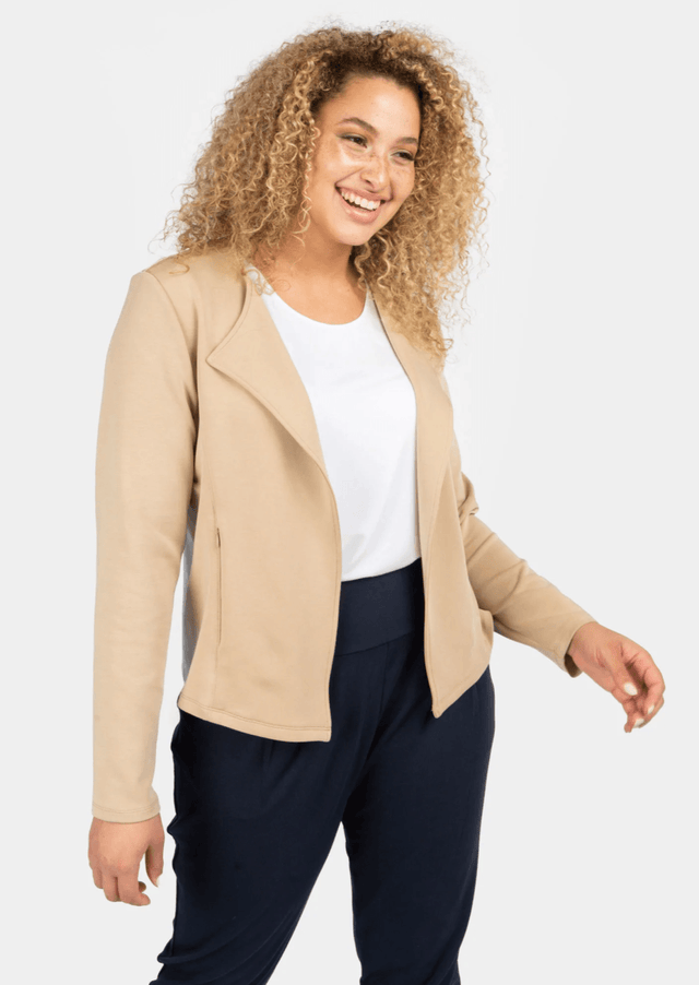The Sleeveless Unbodysuit in White - Final Sale - Veneka-Sustainable-Ethical-Tops-Encircled Drop Ship