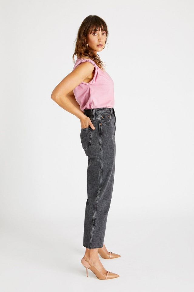 Tyler Ankle in Smokey Mountain - Veneka-Sustainable-Ethical-Bottoms-Etica Denim Drop Ship