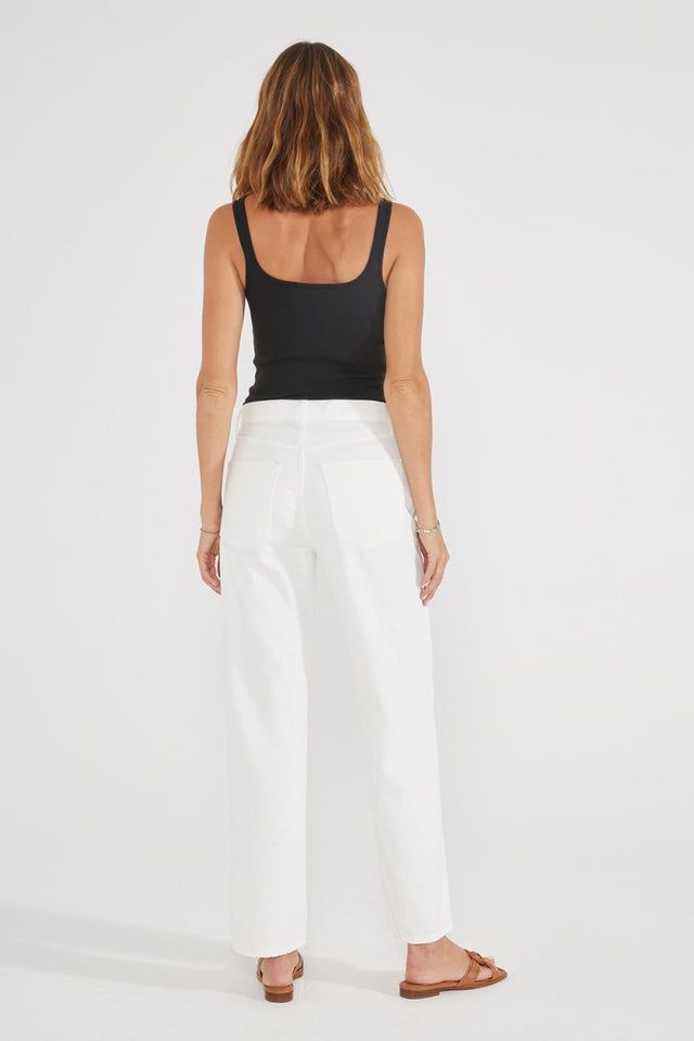 Tyler Straight Leg - Vintage White - Veneka-Sustainable-Ethical-denim-Etica Denim Drop Ship