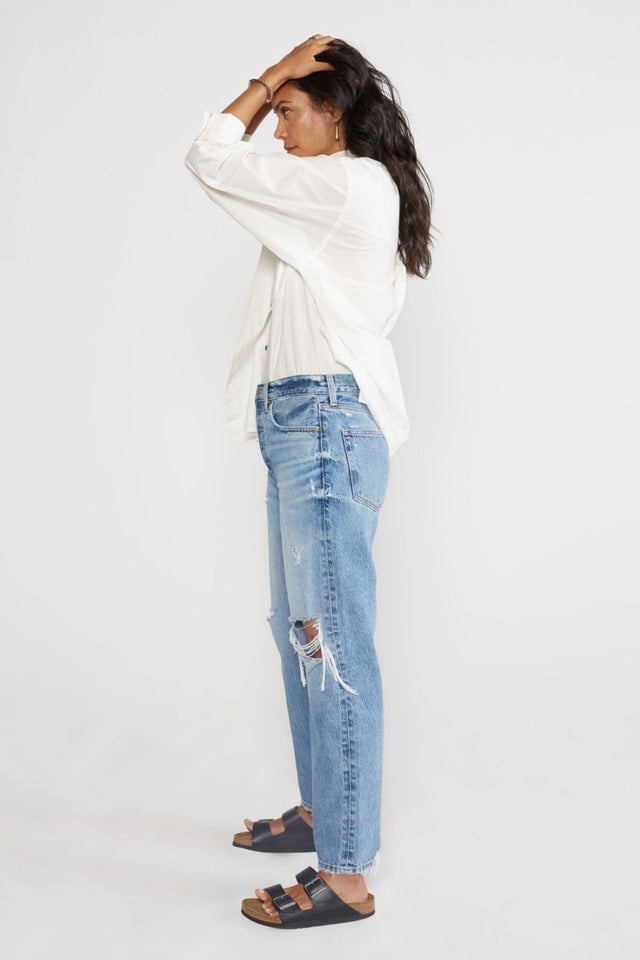 Tyler Vintage Straight Crop in Sandstorm - Veneka-Sustainable-Ethical-Bottoms-Etica Denim Drop Ship