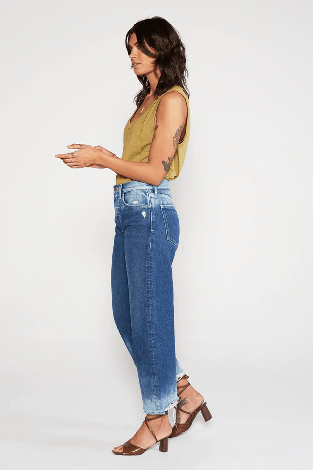 Tyler Vintage Straight Crop in Shipwreck - Veneka-Sustainable-Ethical-Bottoms-Etica Denim Drop Ship