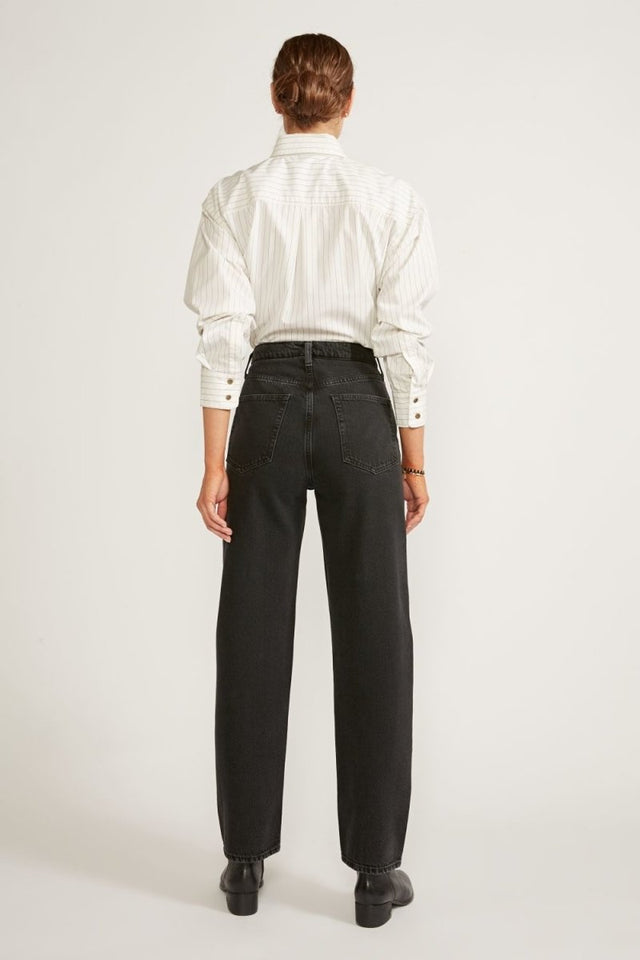 Tyler Vintage Straight in Obsidian - Veneka-Sustainable-Ethical-Bottoms-Etica Denim Drop Ship