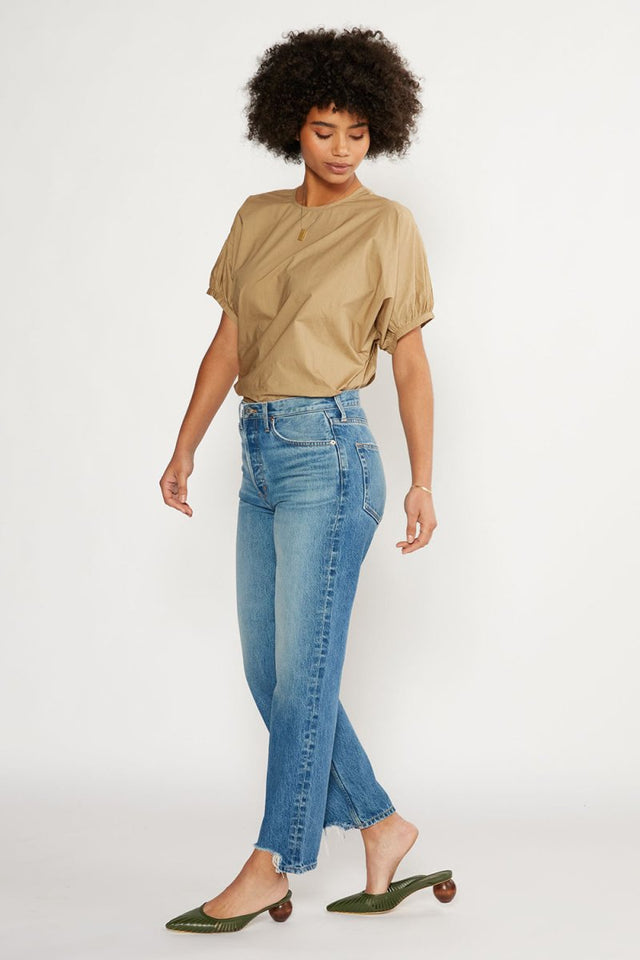 Tyler Vintage Straight in Stone Hill - Veneka-Sustainable-Ethical-Bottoms-Etica Denim Drop Ship