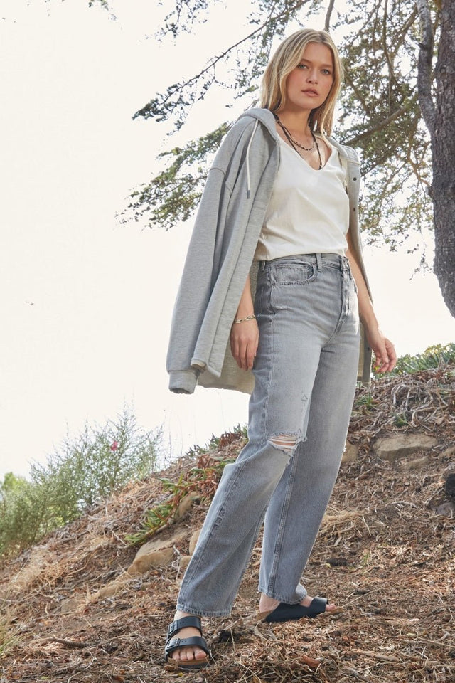 Tyler Vintage Straight - Quartzsite - Veneka-Sustainable-Ethical-Bottoms-Etica Denim Drop Ship