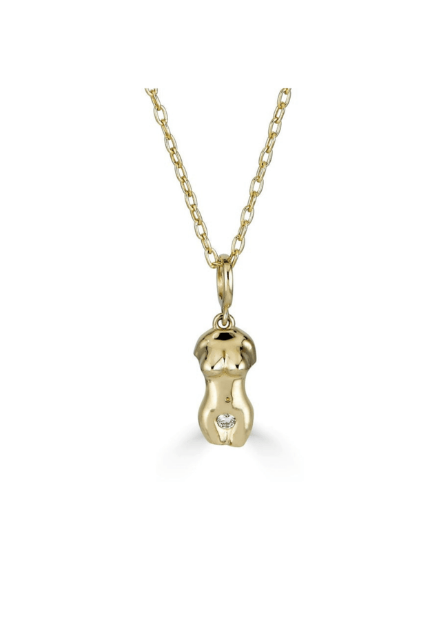 Venus Recycled 14K Gold Necklace - Veneka-Sustainable-Ethical-Jewelry-Nunchi Drop Ship